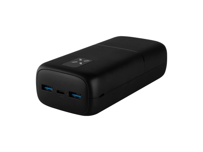FIXED Zen USB-C PD 20W Power Bank 30.000 mAh - Black Powerbank (Akku) - schwarz - 30000 mAh