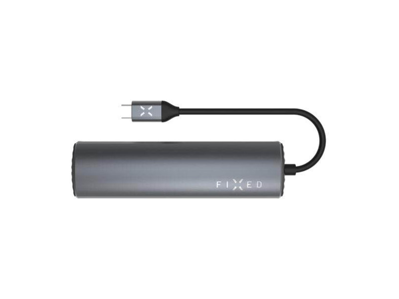 FIXED HubPro 6in1 Multiport USB-C Hub 4K/6OHz - Space Grey
