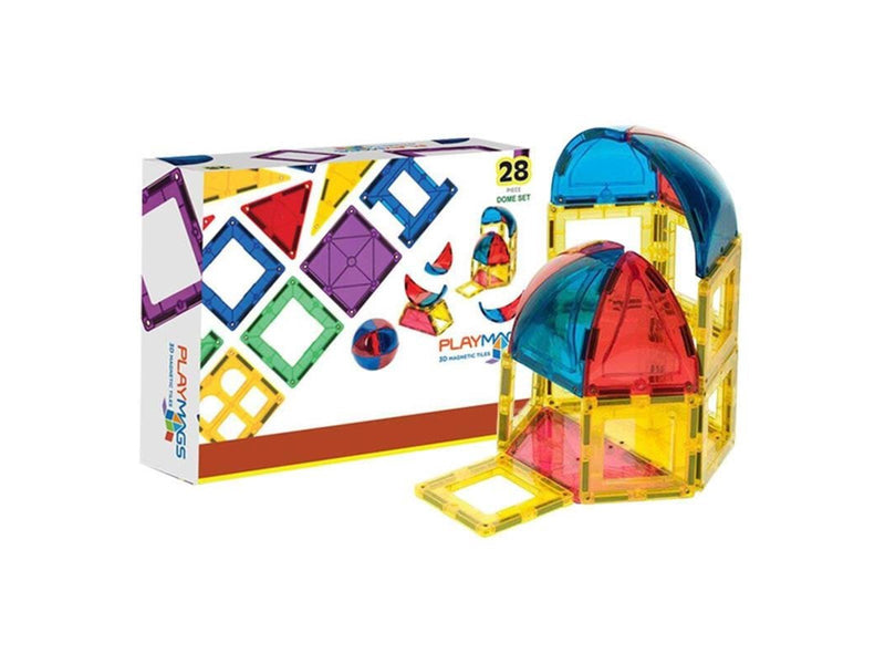 Playmags Magnetic tiles 3D Dome  164 - 28 pcs set