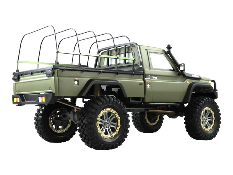 Amewi AMX Rock RCX10PS Scale Crawler Pick-Up RTR Military Green