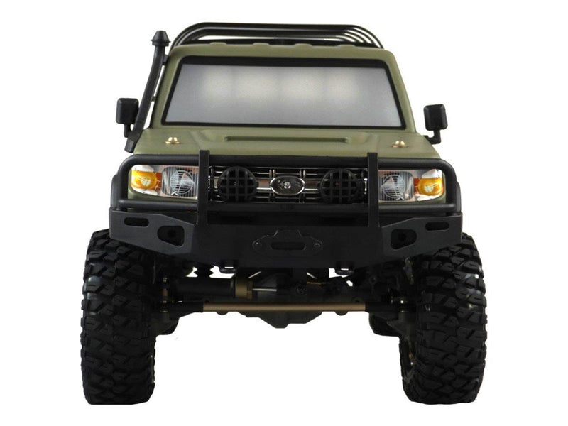 Amewi AMX Rock RCX10PS Scale Crawler Pick-Up RTR Military Green