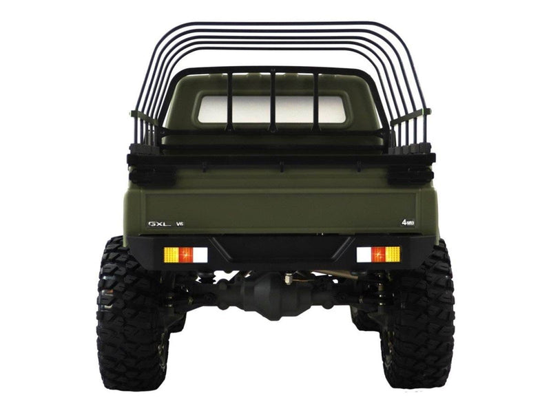 Amewi AMX Rock RCX10PS Scale Crawler Pick-Up RTR Military Green
