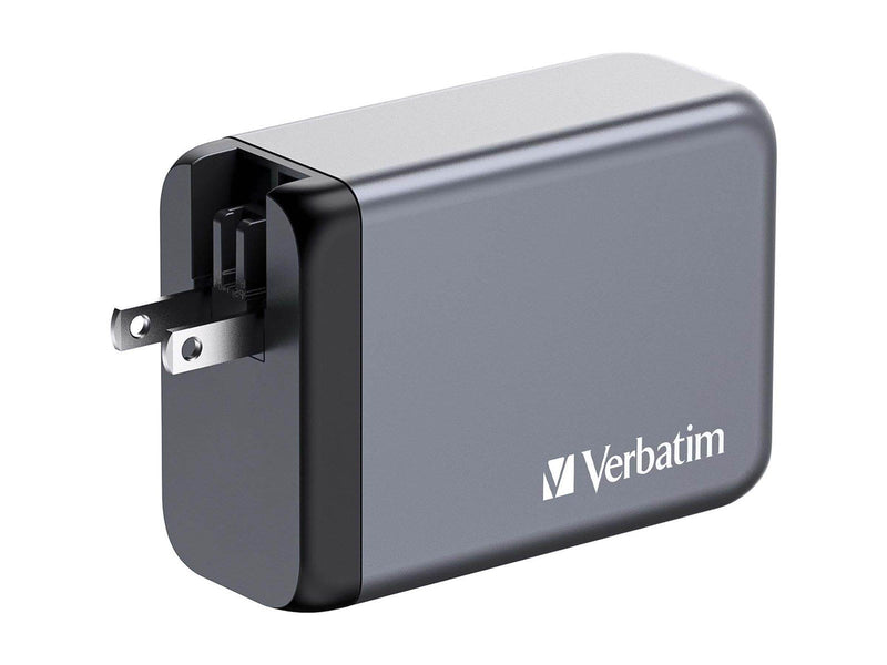Verbatim power adapter - GaN - 3 x USB-C USB Type A - 240 Watt