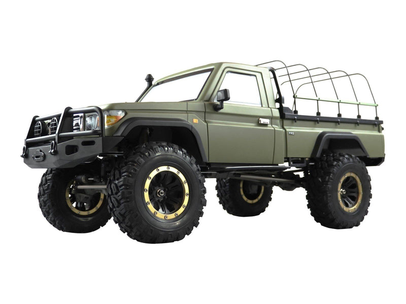 Amewi AMX Rock RCX8BS Scale Crawler Pick-Up 1:8 RTR Military Green
