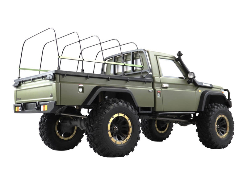 Amewi AMX Rock RCX8BS Scale Crawler Pick-Up 1:8 RTR Military Green