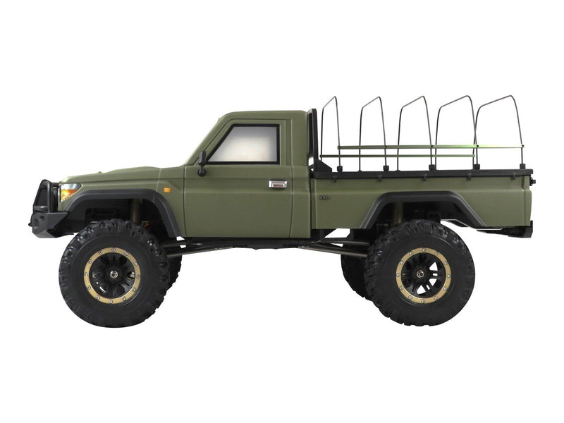Amewi AMX Rock RCX8BS Scale Crawler Pick-Up 1:8 RTR Military Green