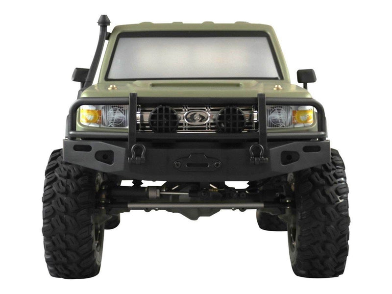 Amewi AMX Rock RCX8BS Scale Crawler Pick-Up 1:8 RTR Military Green