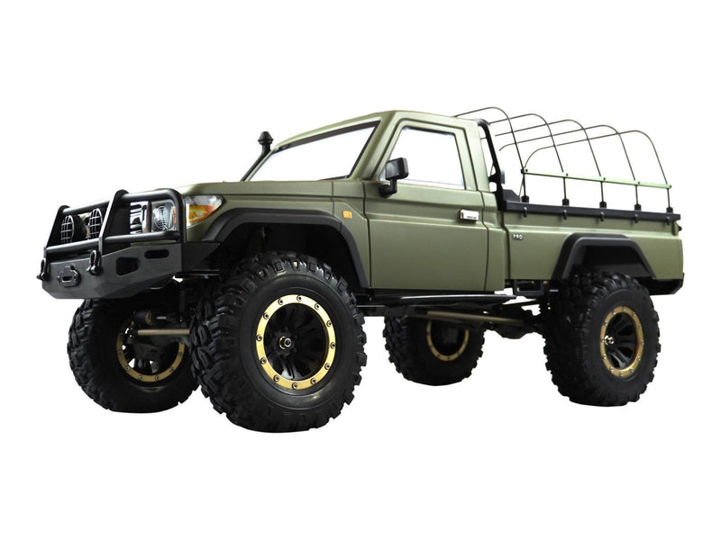 Amewi AMX Rock RCX8PS Scale Crawler Pick-Up1:8 RTR Military Green