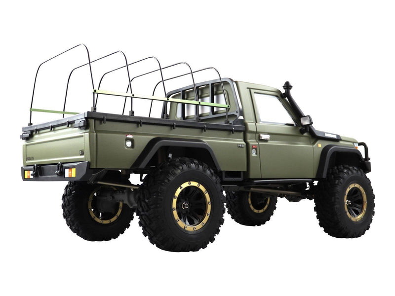 Amewi AMX Rock RCX8PS Scale Crawler Pick-Up1:8 RTR Military Green