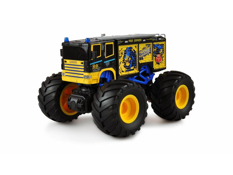 Amewi Monster Truck Fire Engine 1:18 RTR Yellow
