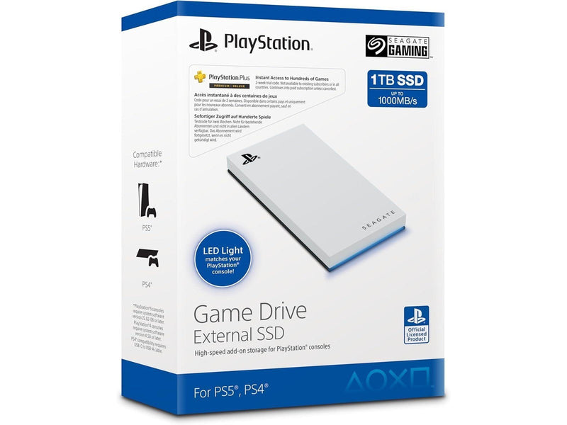 Seagate Game Drive PlayStation SSD - 1TB - External - USB 3.2