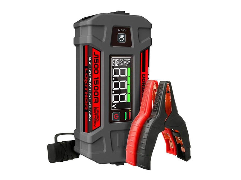 Lokithor Powerbank / Jump starter J1500 - 1000A 12V 46Wh Powerbank (Akku) - schwarz