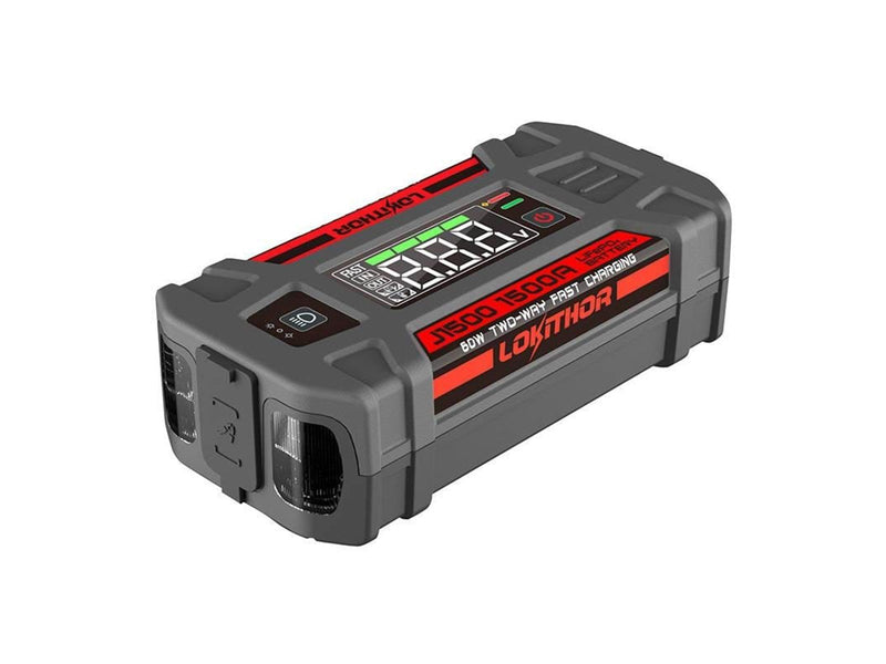 Lokithor Powerbank / Jump starter J1500 - 1000A 12V 46Wh Powerbank (Akku) - schwarz