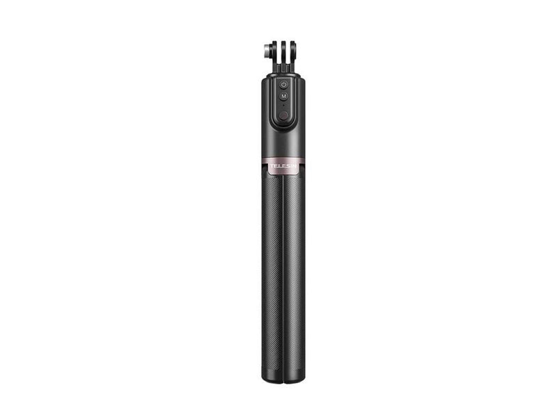 TELESIN 2nd gen remote selfie stick w. tripod (130cm) TE-RCSS-003