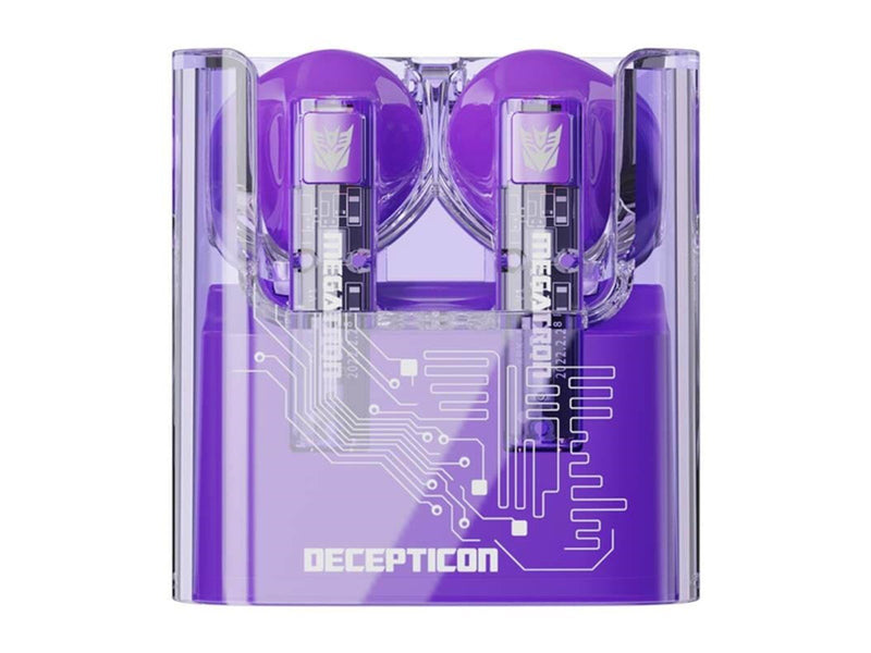 Transformers TWS TF-T08 headphones (purple)