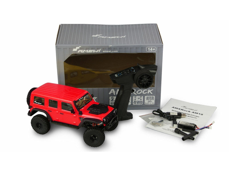 Amewi AMX Rock AM18 Kratos 1:18 Scale RTR Red