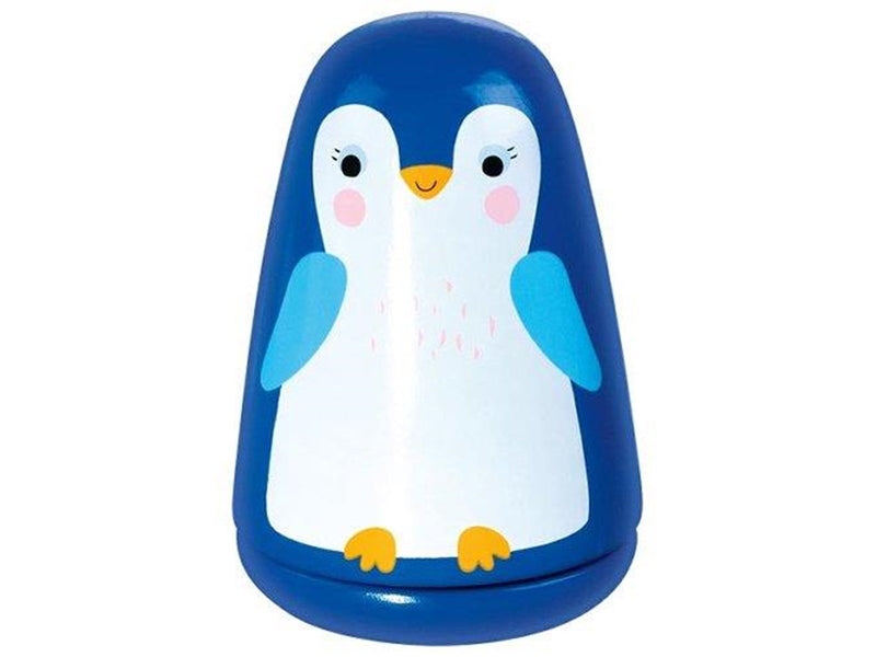 Goki Wooden Music Box Little Penguin Good Night