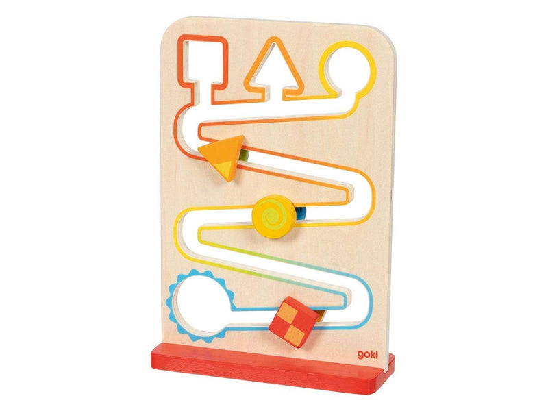 Goki Wooden Zig-Zag Roller Conveyor