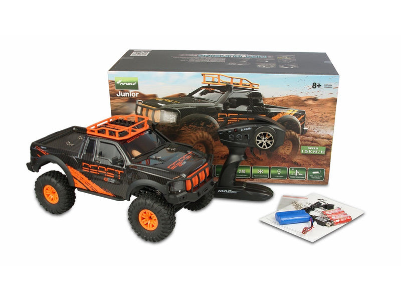 Amewi Dirt Climbing Beast Pick-Up Crawler 4WD 1:10 RTR Black/Orange