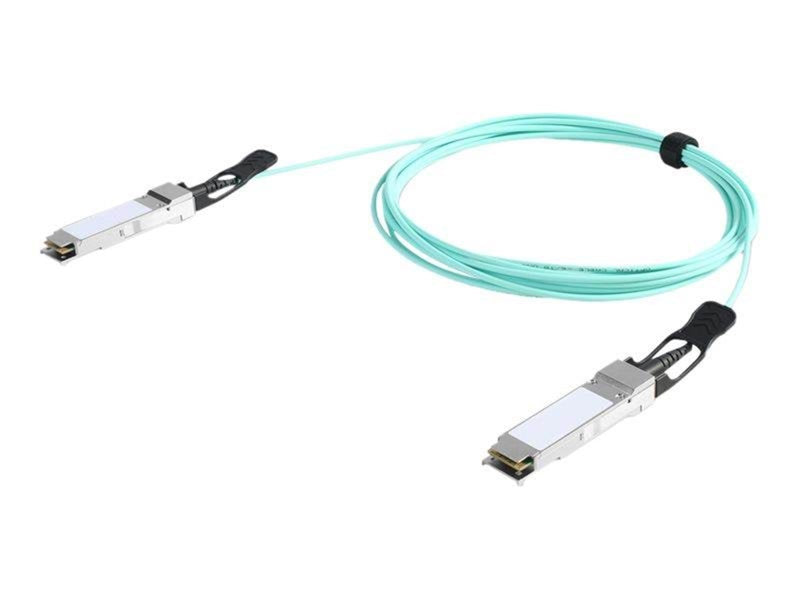 DIGITUS 40GBase-AOC direct attach cable - 10 m - Blau - 10 meter