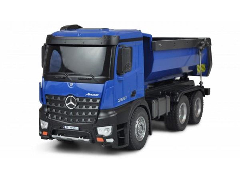 Amewi Mercedes-Benz Arocs Licensed Tipper Lorry 2.4GHz RTR Blue