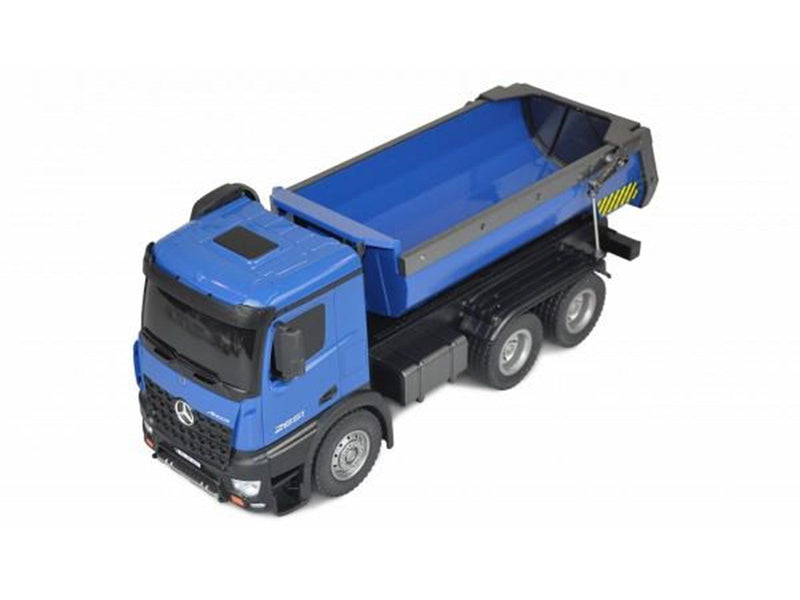 Amewi Mercedes-Benz Arocs Licensed Tipper Lorry 2.4GHz RTR Blue
