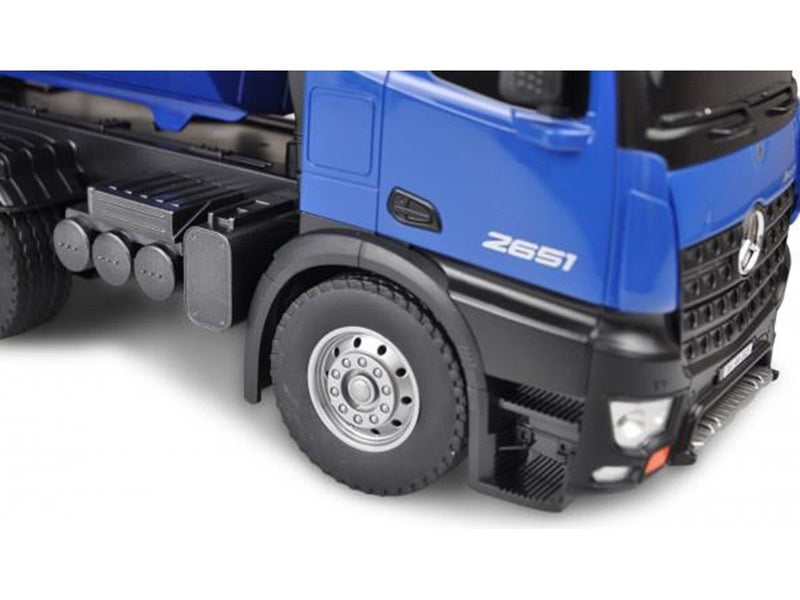 Amewi Mercedes-Benz Arocs Licensed Tipper Lorry 2.4GHz RTR Blue