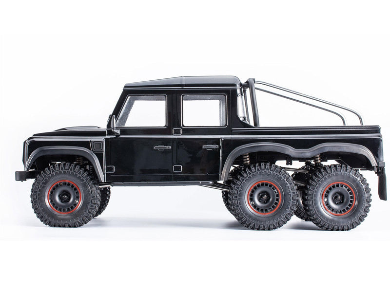 Amewi AMXRock RCX10.3B Scale Crawler 6x6 Pick-Up 1:10ARTR Black