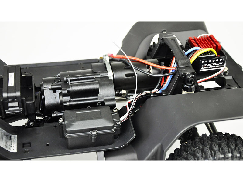 Amewi AMXRock RCX10.3B Scale Crawler 6x6 Pick-Up 1:10ARTR Black