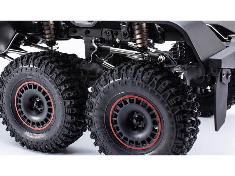 Amewi AMXRock RCX10.3B Scale Crawler 6x6 Pick-Up 1:10ARTR Black