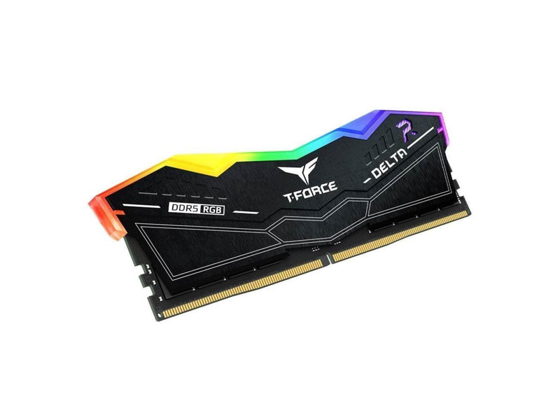 Team Group T-Force Delta RGB DDR5-6400 - 32GB - CL32 - Dual Channel (2 pcs) - Intel XMP - Schwarz mit RGB
