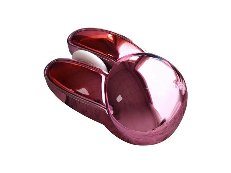 Mofii Wireless+Bluetooth Mouse Rabbit M6DM Chromed (Pink) - Maus (Pink)