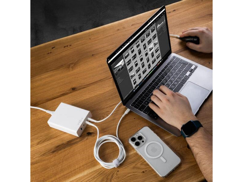 FIXED Super Fast GaN Desktop Charger 200W 3xUSB-C/USB-A
