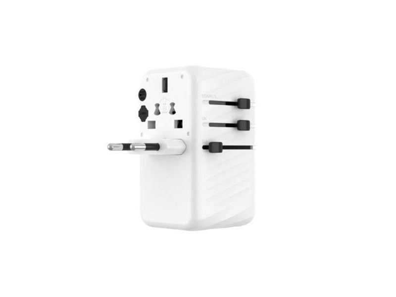 FIXED Travel Charger USB-C/USB-A 120W EU/UK/USA/AUS White