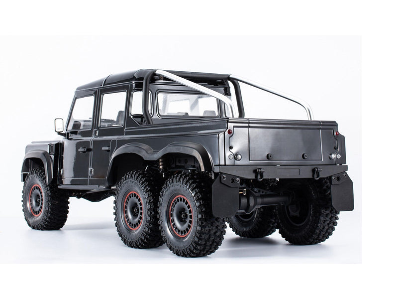 Amewi AMXRock RCX10.3P Scale Crawler 6x6 Pick-Up 1:10 ARTR Black