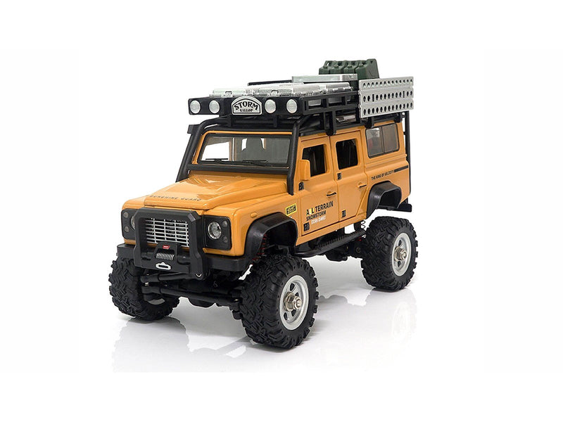 Amewi D90X28 Metal Scale Crawler 4WD 1:28 RTR Yellow