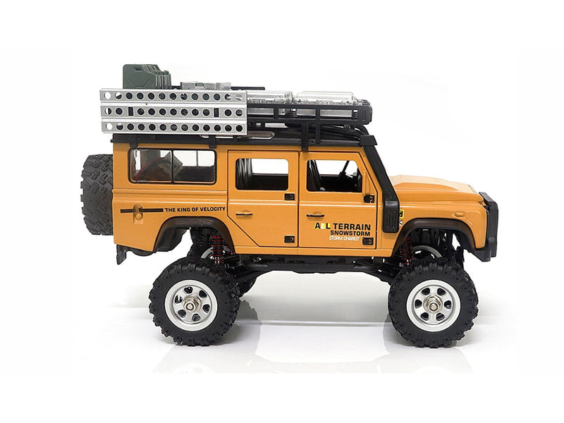 Amewi D90X28 Metal Scale Crawler 4WD 1:28 RTR Yellow