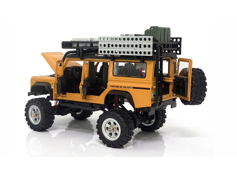 Amewi D90X28 Metal Scale Crawler 4WD 1:28 RTR Yellow