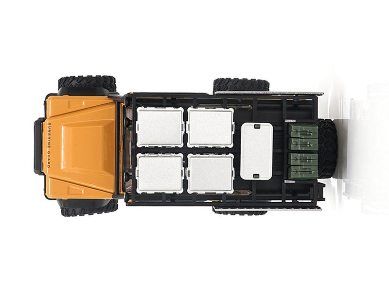Amewi D90X28 Metal Scale Crawler 4WD 1:28 RTR Yellow
