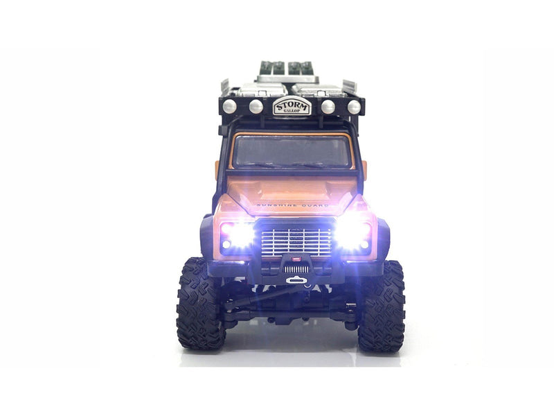 Amewi D90X28 Metal Scale Crawler 4WD 1:28 RTR Yellow