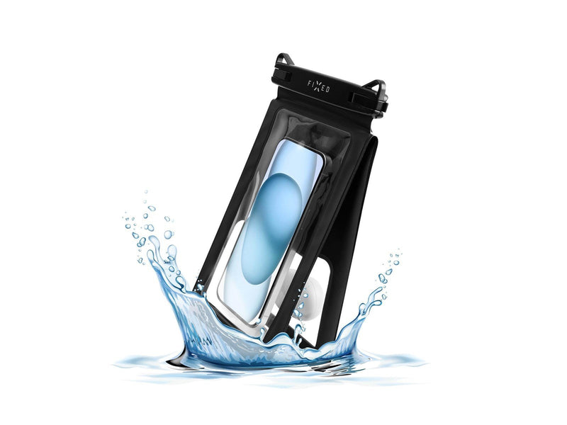 FIXED Waterproof Smartphone Float Case Twin 2in1 - Black