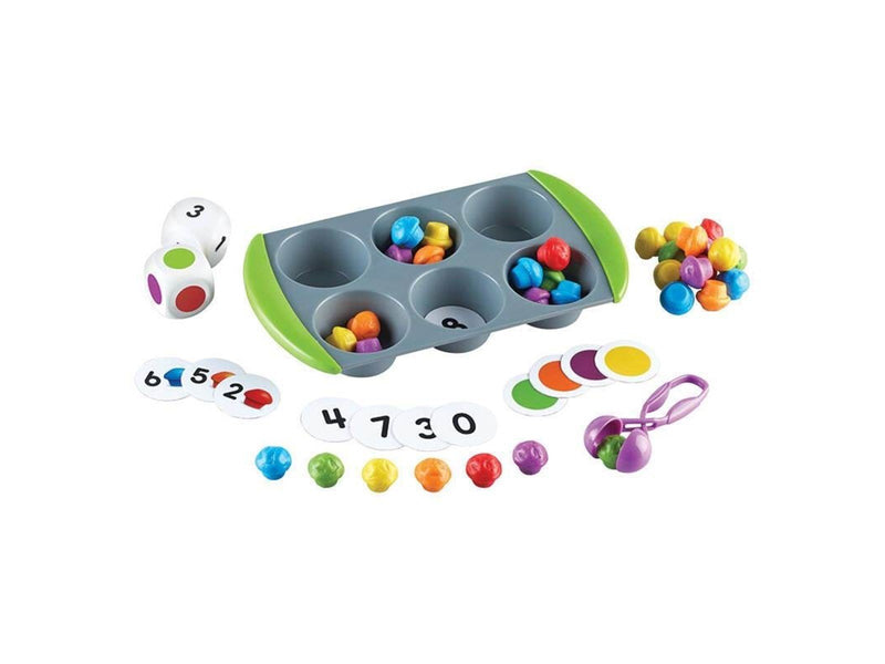 Learning Resources Mini Muffin Match Up Math Activity Set