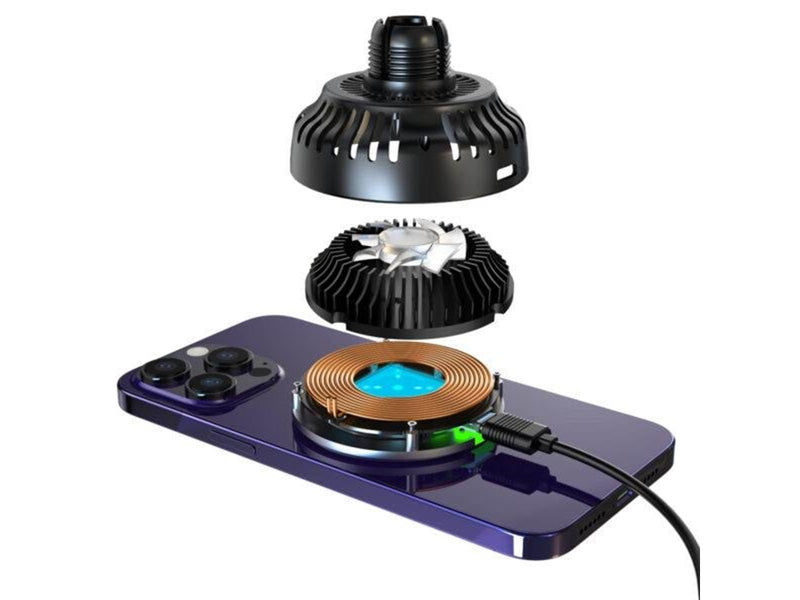 FIXED MagCool 15W Airvent Car Mount with Cooling - Black