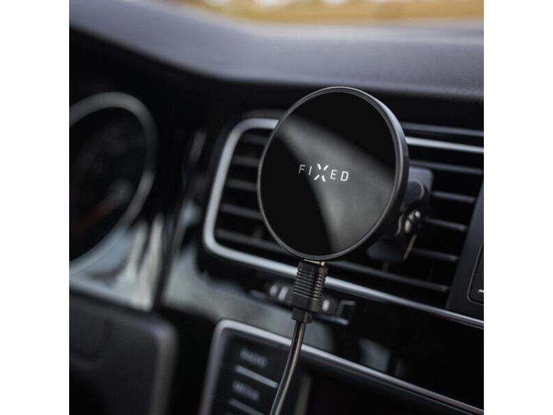 FIXED MagRound 15W Airvent Car Mount - Black
