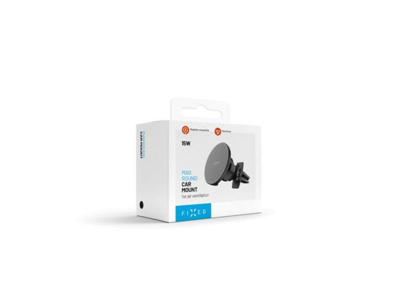 FIXED MagRound 15W Airvent Car Mount - Black