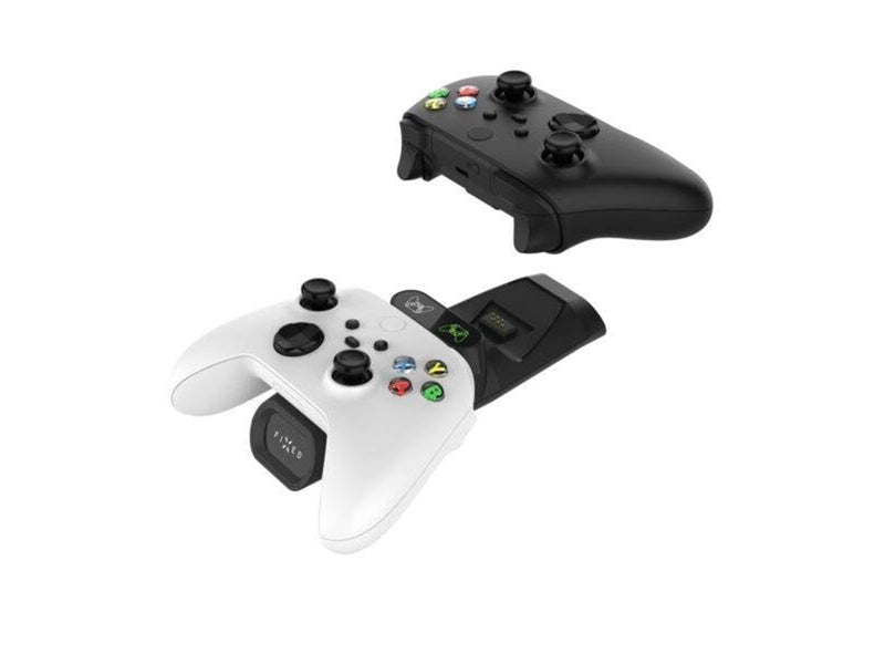 FIXED Dual Charger Xbox One S/X & Elite - Black - Wired - Microsoft Xbox One