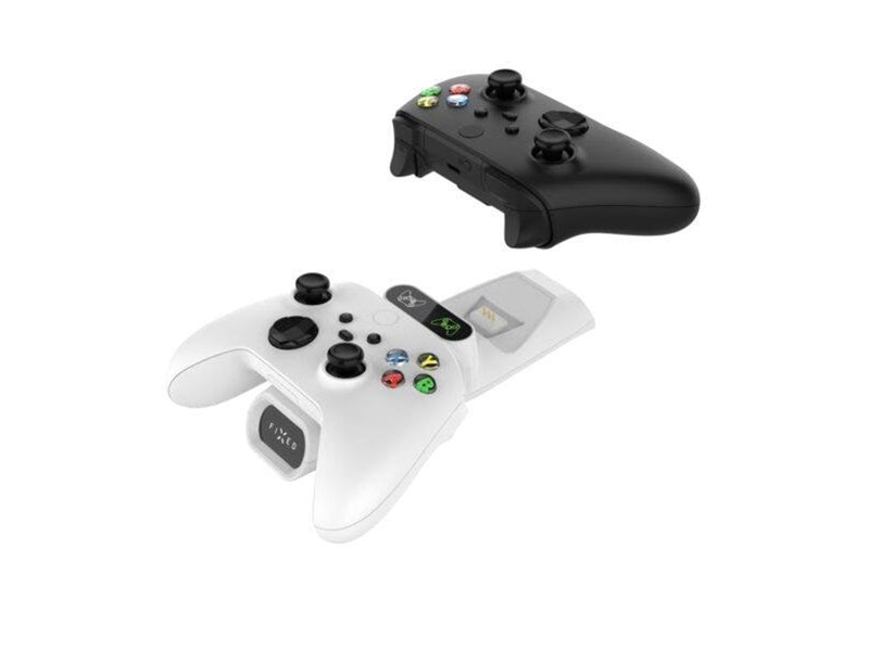 FIXED Dual Charger Xbox One S/X & Elite - White - Wired - Microsoft Xbox One
