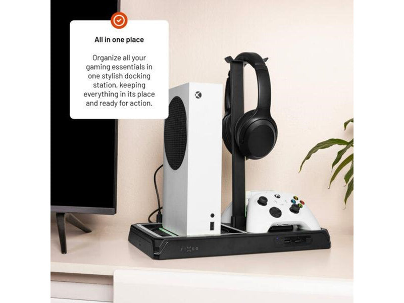 FIXED Docking Station for Xbox Series S/X - Black - Microsoft Xbox Series S