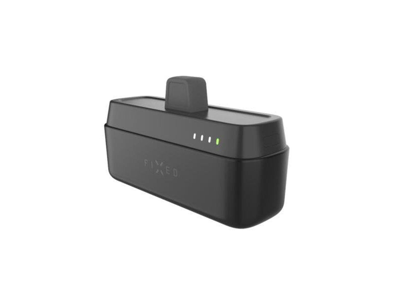 FIXED Zen 5 USB-C PD 20W Power Bank 5.000 mAh - Black Powerbank (Akku) - schwarz - 5000 mAh