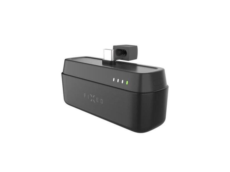 FIXED Zen 5 USB-C PD 20W Power Bank 5.000 mAh - Black Powerbank (Akku) - schwarz - 5000 mAh